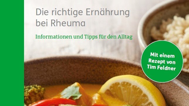 Ratgeber Ernährung bei Rheuma Ratgeber Ernährung bei Rheuma